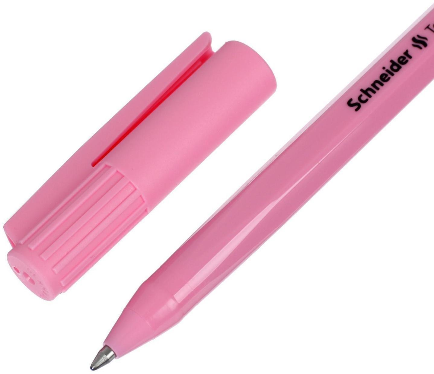 Ручка шариковая Schneider Tops 505 F, узел 0.8 мм, синие чернила, корпус пастель микс