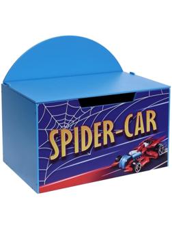 Контейнер-сундук с крышкой SPIDER CAR, цвет синий