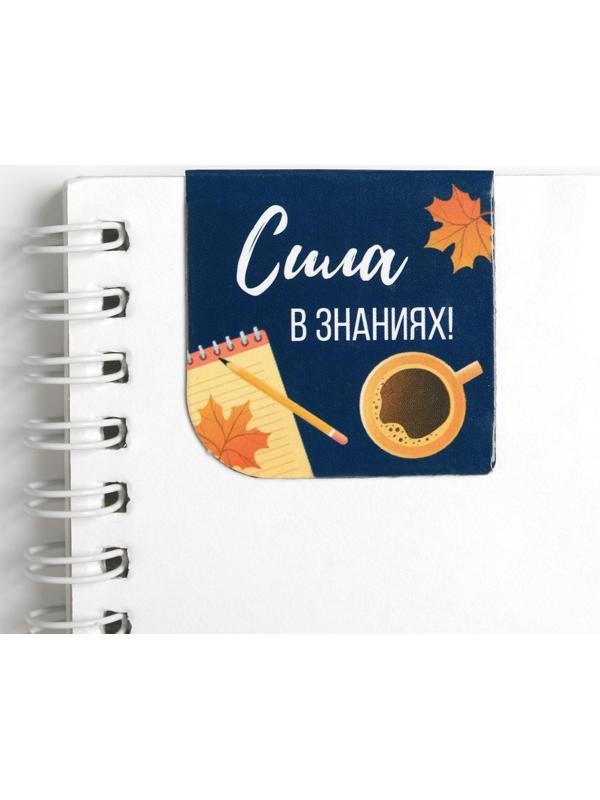 Магнитные закладки для книг в открытке 