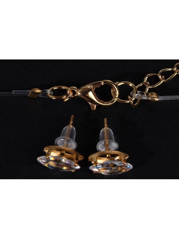 Гарнитур 2 предмета: серьги, кулон 