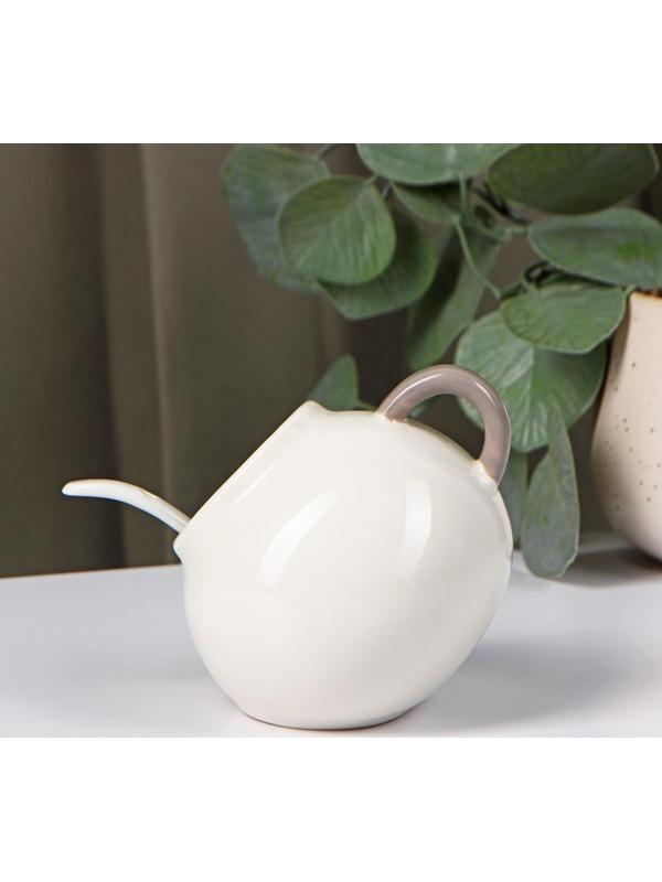 Сахарница с ложкой Доляна «Зайка», 200 мл