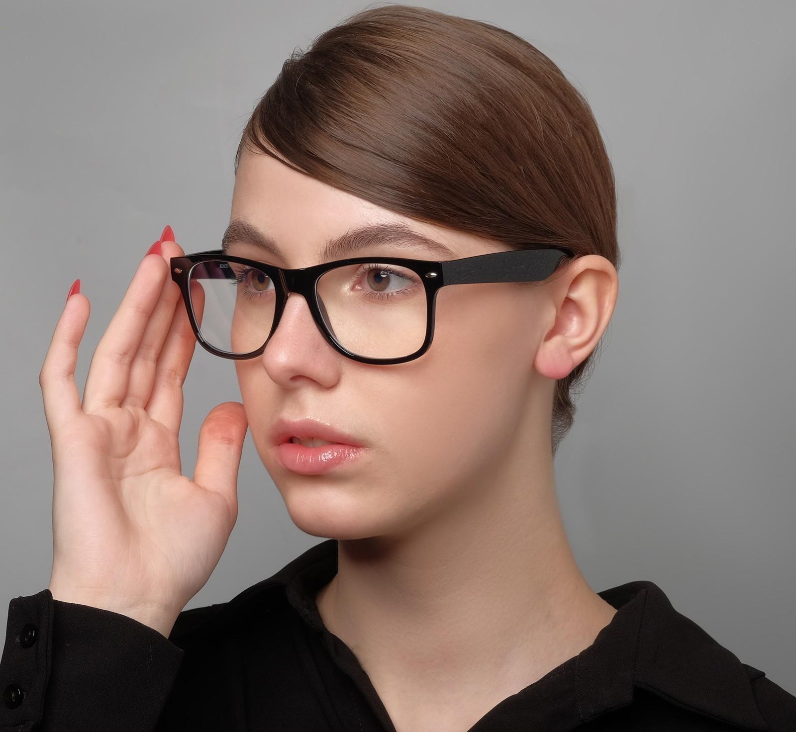 Очки компьютерные 28007, цвет чёрный