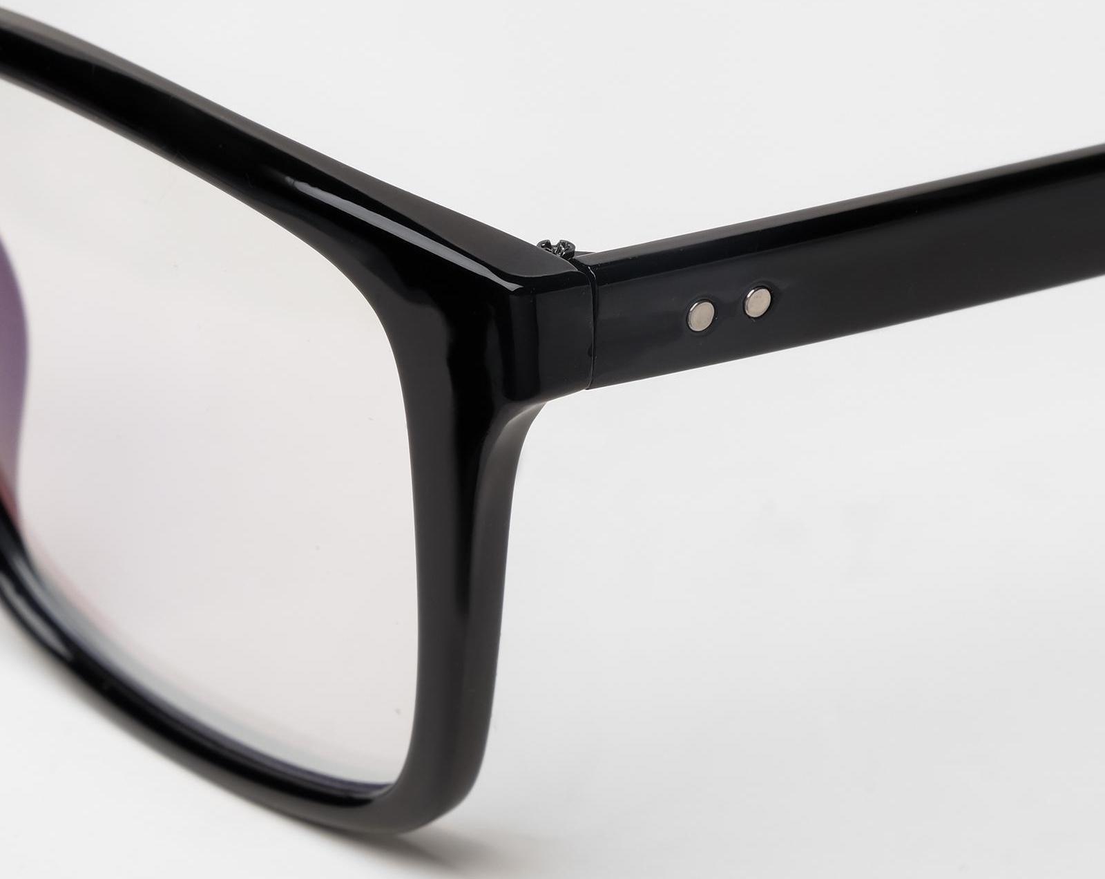 Очки компьютерные 28008, цвет чёрный глянец