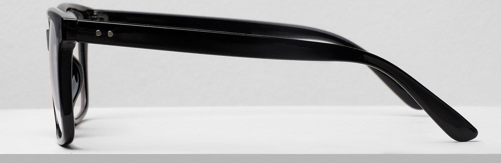 Очки компьютерные 28008, цвет чёрный глянец