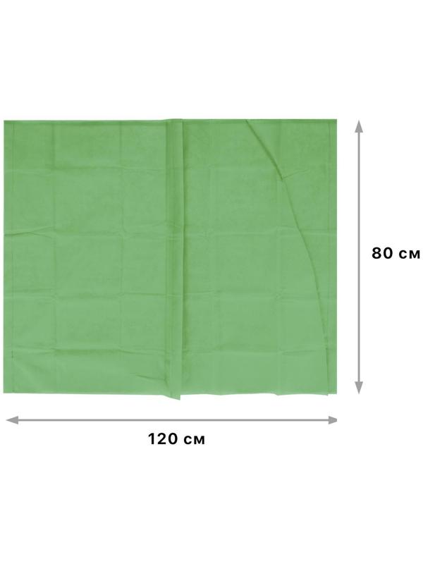 Чехол для растений, прямоугольный на шнурках, 120 × 80 см, спанбонд с УФ-стабилизатором, плотность 60 г/м², цвет МИКС