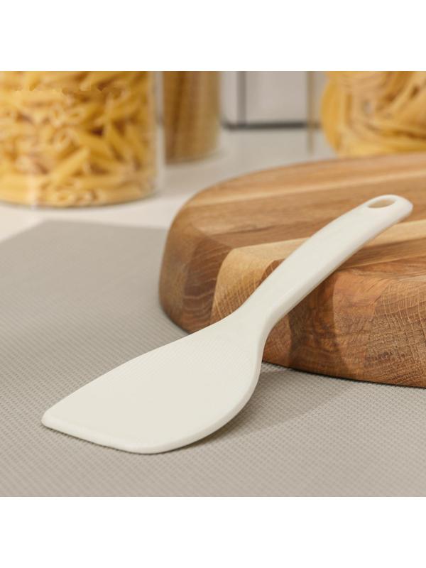 Ложка для мультиварки с подставкой, 7×3×20,5 см, цвет МИКС