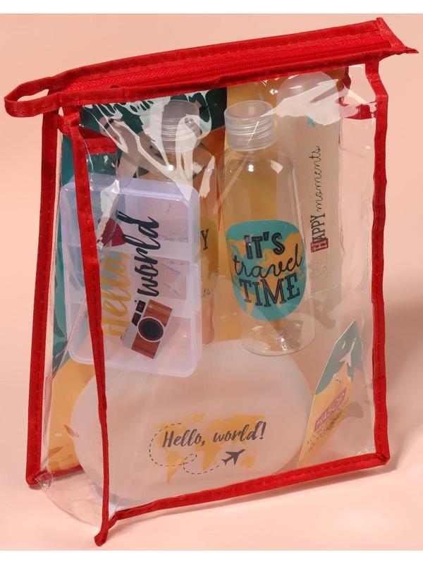 Набор дорожный «Travel time», в чехле, 5 предметов