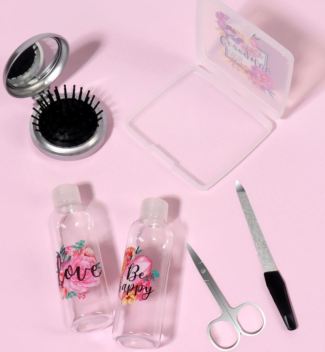 Набор дорожный «Женский», в чехле, 6 предметов