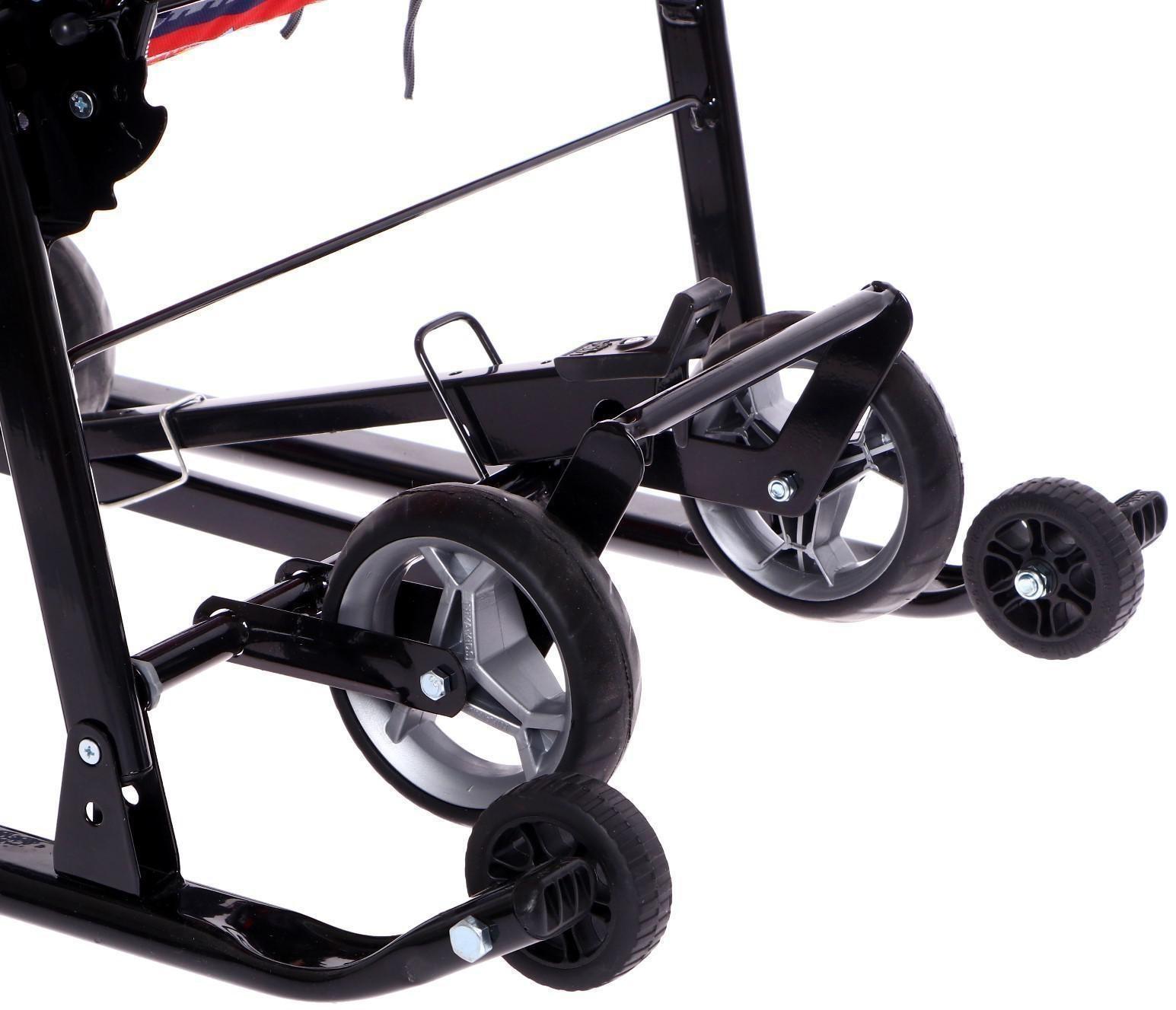 Санки-коляска «Ника детям 7-5», в стиле Лего