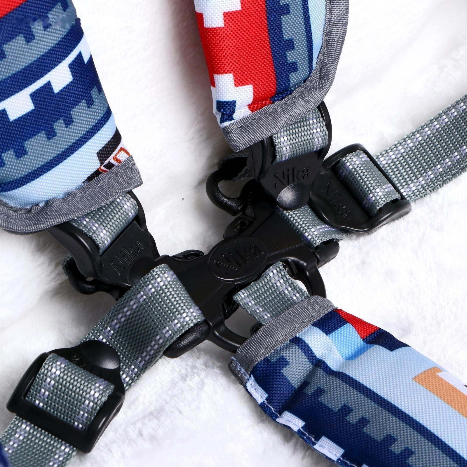 Санки-коляска «Ника детям 7-5», в стиле Лего