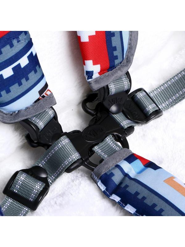 Санки-коляска «Ника детям 7-5», в стиле Лего