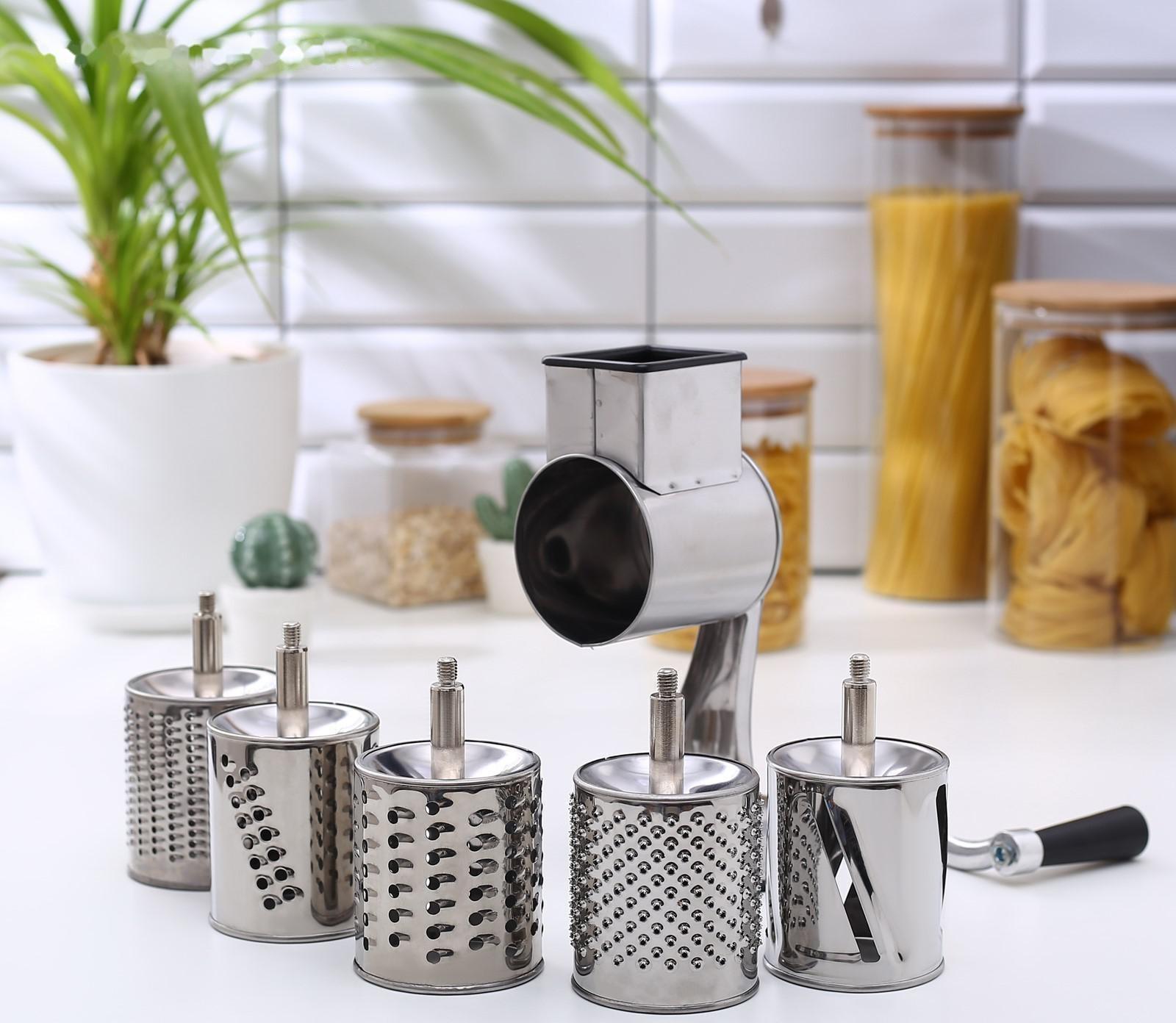 Многофункциональный ручной комбайн Timbersaw, 5 насадок, нержавеющая сталь