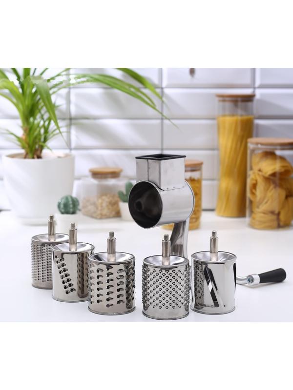 Многофункциональный ручной комбайн Timbersaw, 5 насадок, нержавеющая сталь