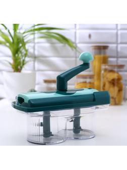 Овощерезка механическая «Дует», ABS-пластик, нержавеющая сталь