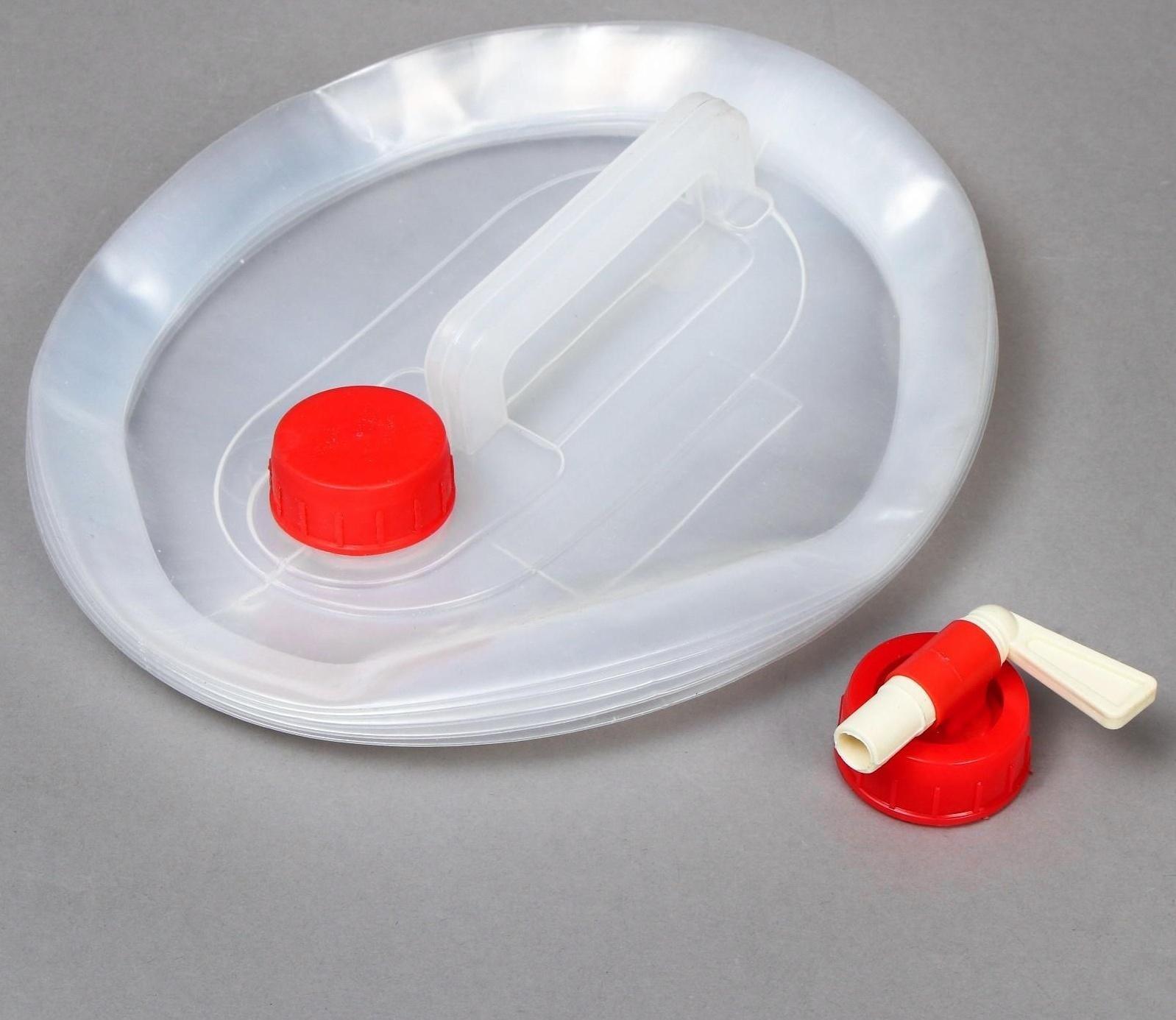 Канистра пищевая, 7 л, складная