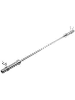 Гриф прямой 180 см, d=50 мм, вес 11 кг, с замками