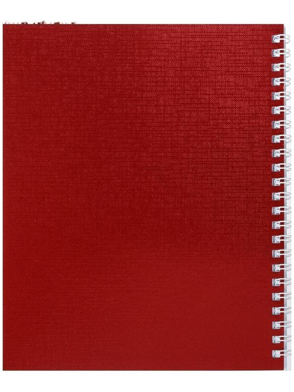 Тетрадь 48 листов в клетку, на гребне METALLIC 