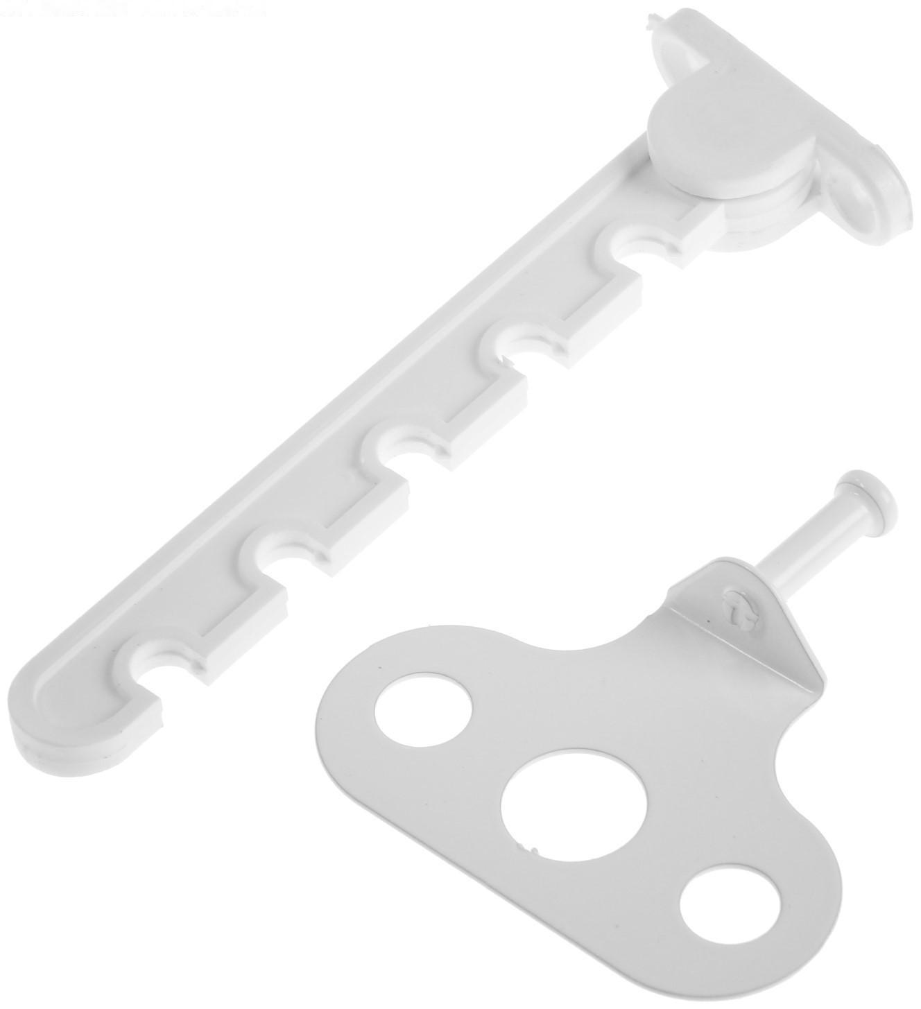 Ограничитель для окон ПВХ, 5-позицион., белый