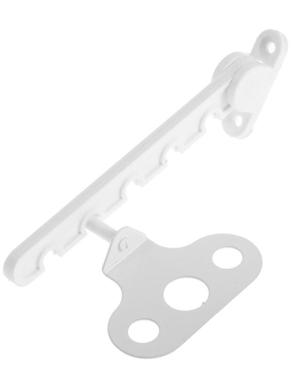 Ограничитель для окон ПВХ, 5-позицион., белый