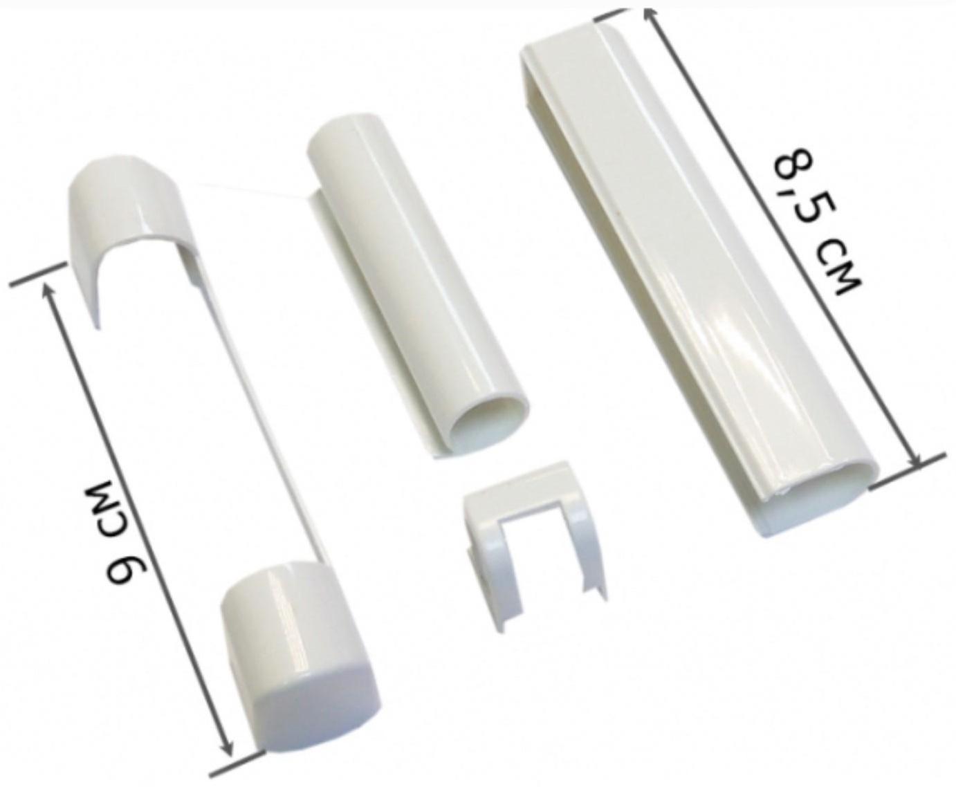 Комплект декоративных накладок для петель окон ПВХ