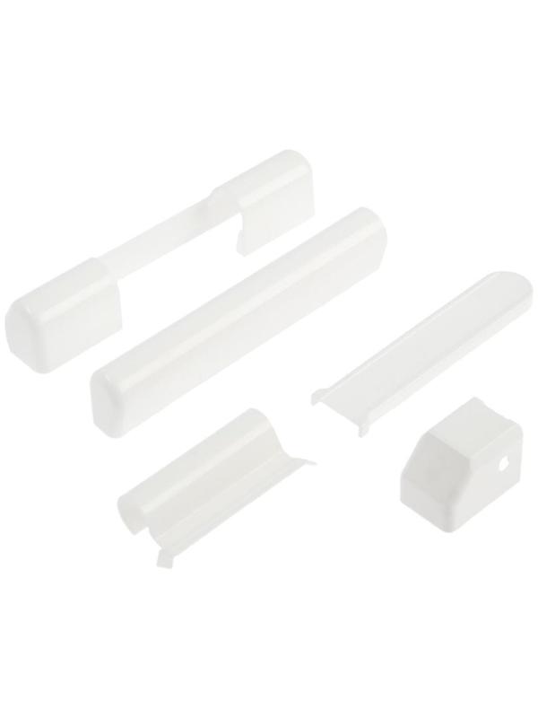 Комплект декоративных накладок для петель окон ПВХ