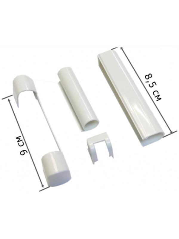 Комплект декоративных накладок для петель окон ПВХ