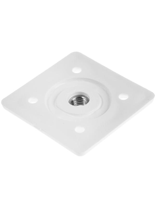 Держатель ножки табурета М10 мм, белый, 2 шт.