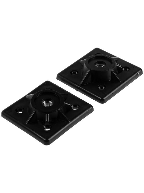 Держатель ножки табурета М10 мм, черный, 2 шт.