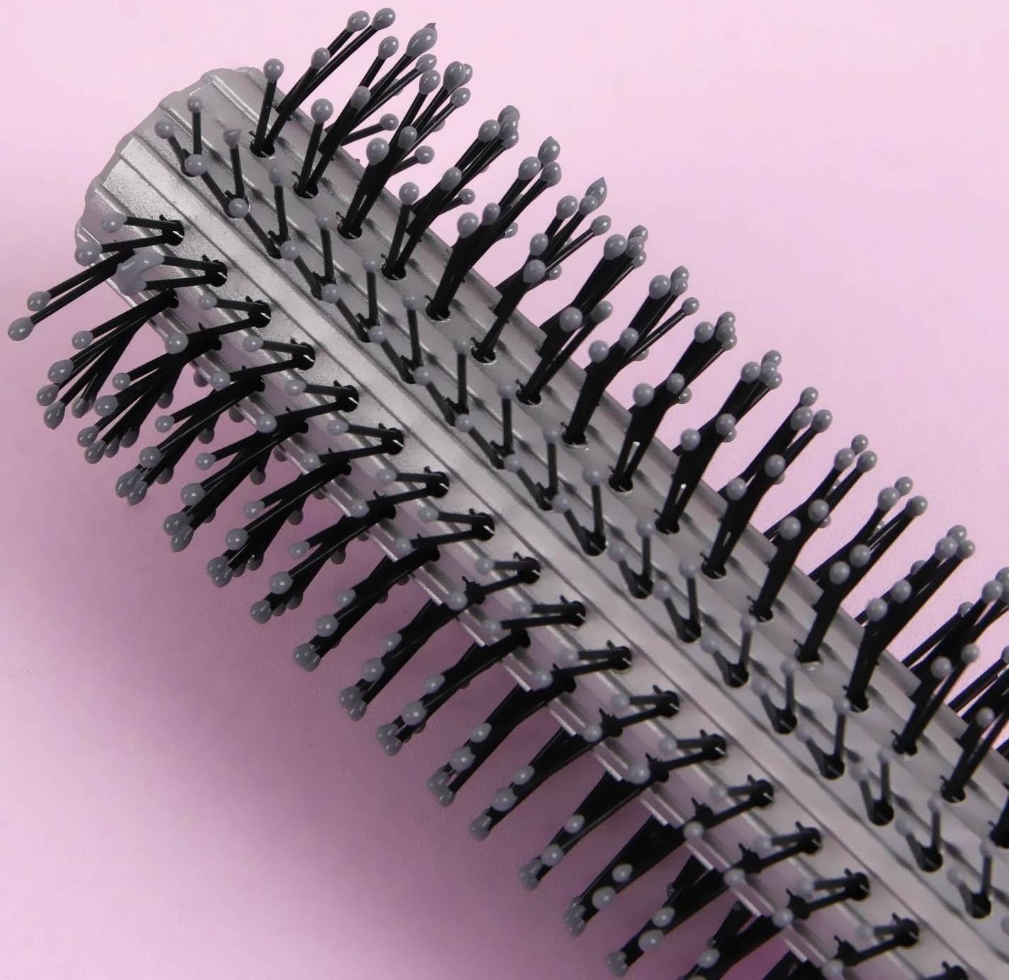 Брашинг, d = 1,8/4 × 22,5 см, цвет серебристый/чёрный