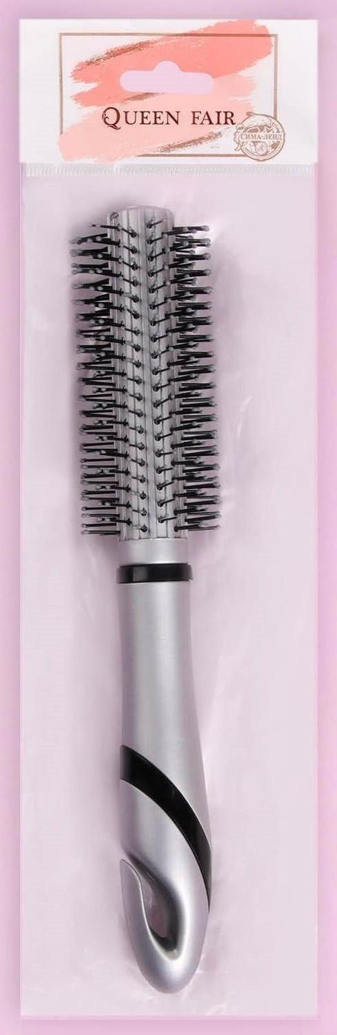 Брашинг, d = 1,8/4 × 22,5 см, цвет серебристый/чёрный