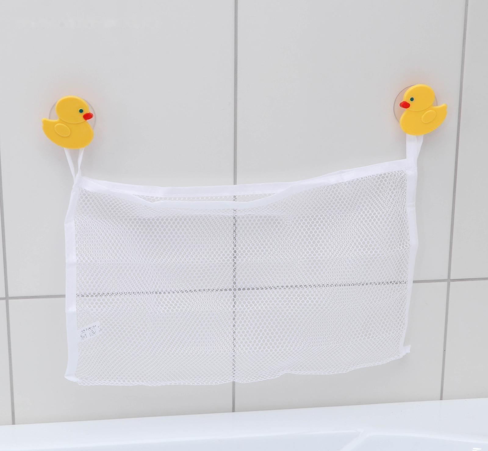 Сетка для игрушек и мелочей на присосках Доляна «Утята», 38×27 см