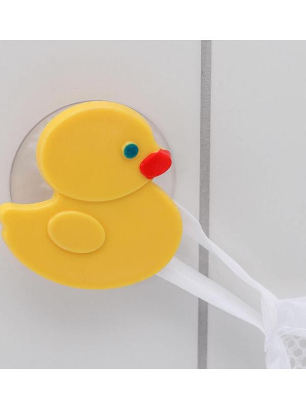 Сетка для игрушек и мелочей на присосках Доляна «Утята», 38×27 см