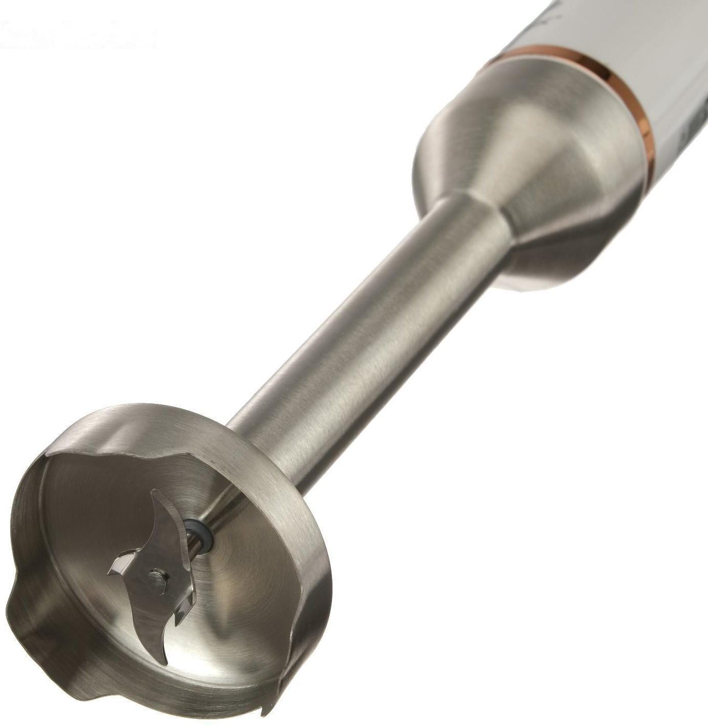 Блендер Centek CT-1347, погружной, 800 Вт, 0.6 л, 2 скорости, белый