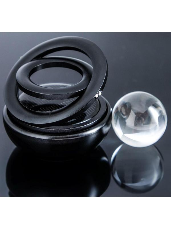 Аксессуар на панель, гравитационные кольца, вращается от солнца, черный