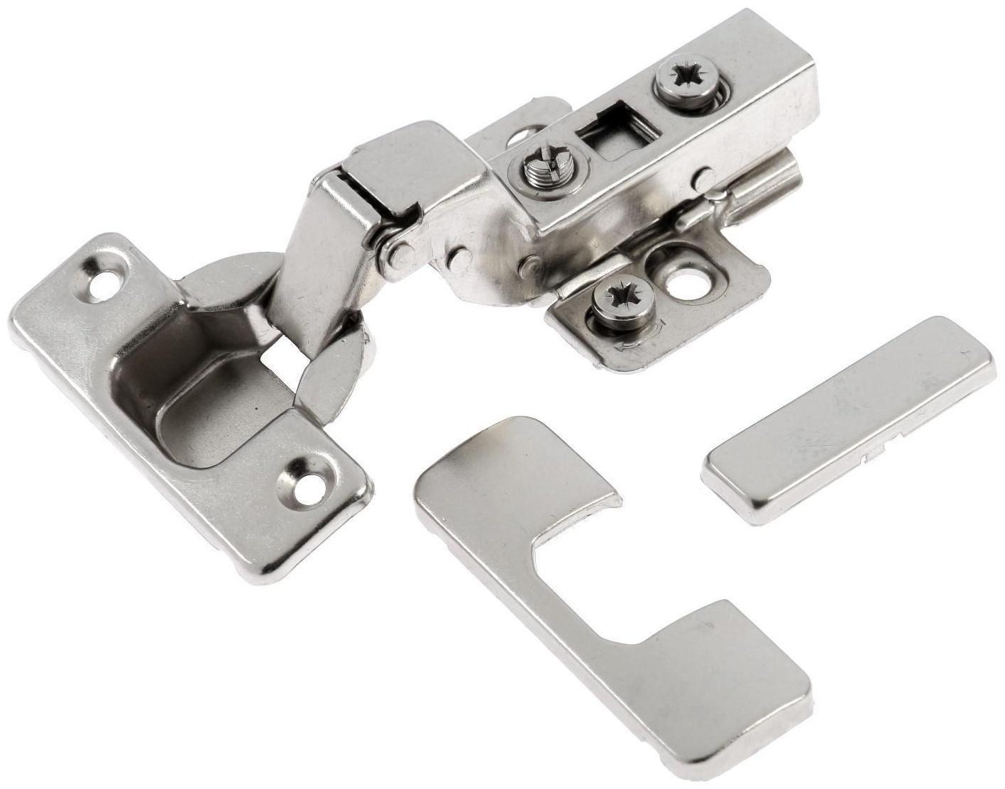 Петля вкладная 11.19.02 CLIP-ON с доводчиком 3D