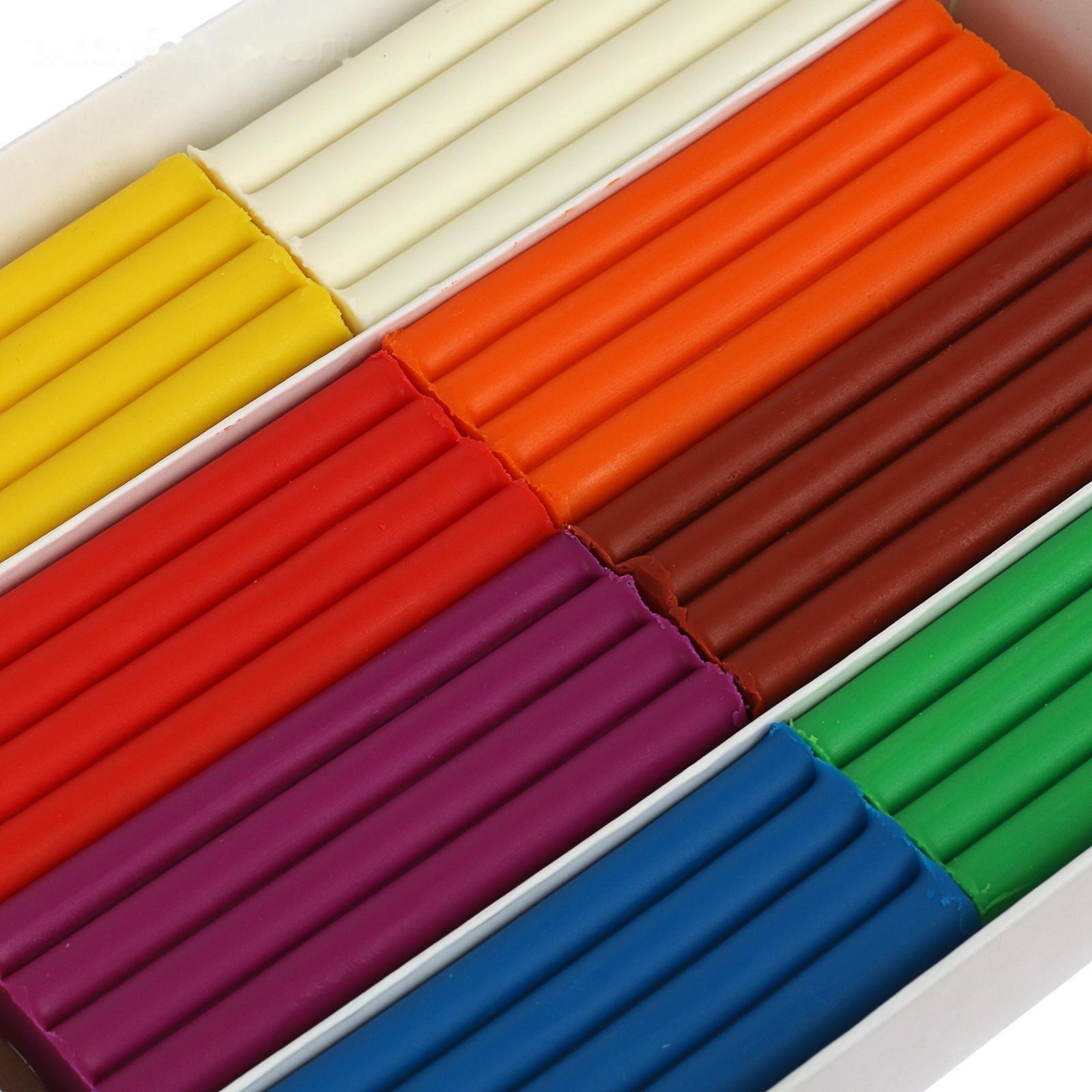 Пластилин мягкий восковой, 8 цветов 240 г 