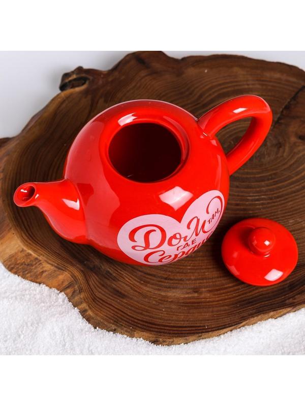 Чайник «Дом там. где сердце», 400 мл