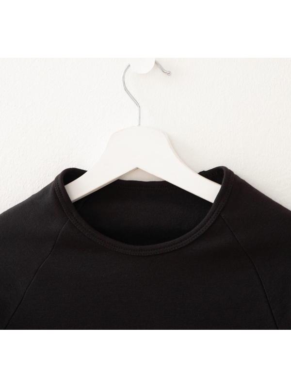 Термобельё мужское (джемпер, брюки) цвет чёрный, р-р 56