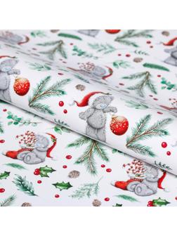 Бумага упаковочная глянцевая 