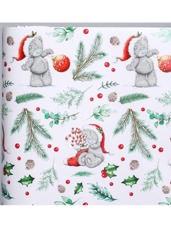 Бумага упаковочная глянцевая 