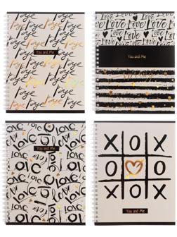 Тетрадь 80 листов в клетку на гребне 