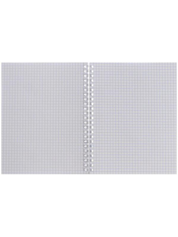 Тетрадь 80 листов в клетку на гребне 
