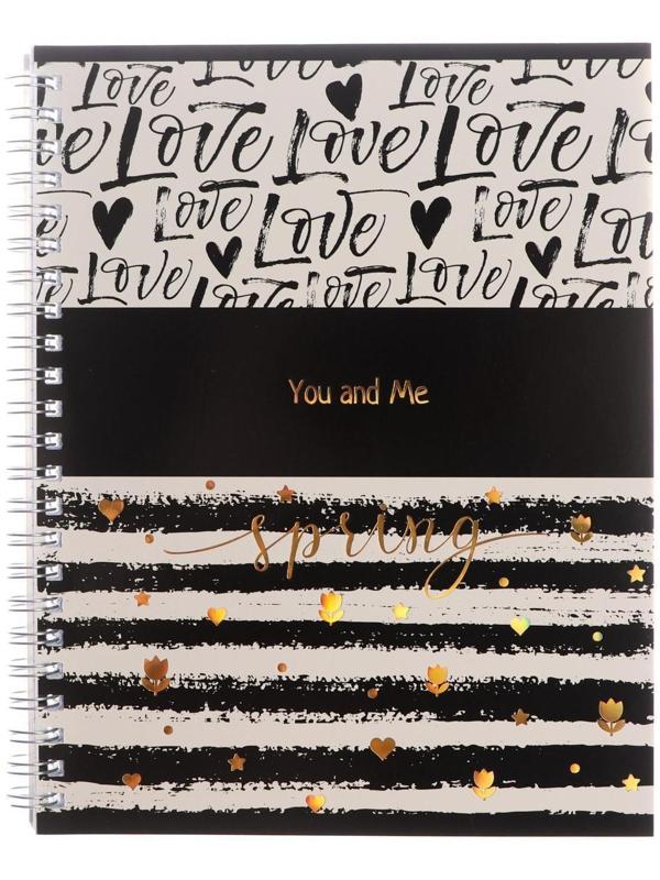 Тетрадь 80 листов в клетку на гребне 