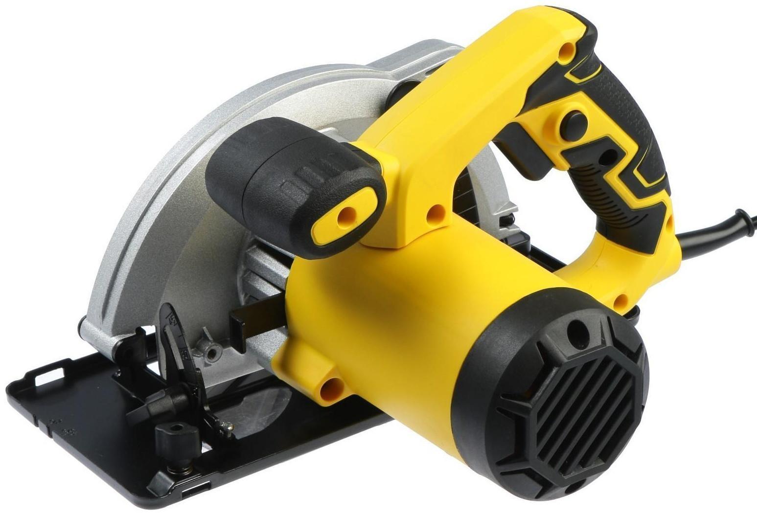 Пила циркулярная Kolner KCS 165/1400, 1400 Вт, 5000 об/мин, 165х16 мм, пропил 55 мм, 0-45°