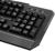 Клавиатура Qumo Base K59, проводная, мембранная, 104 клавиши, USB, подсветка, чёрная