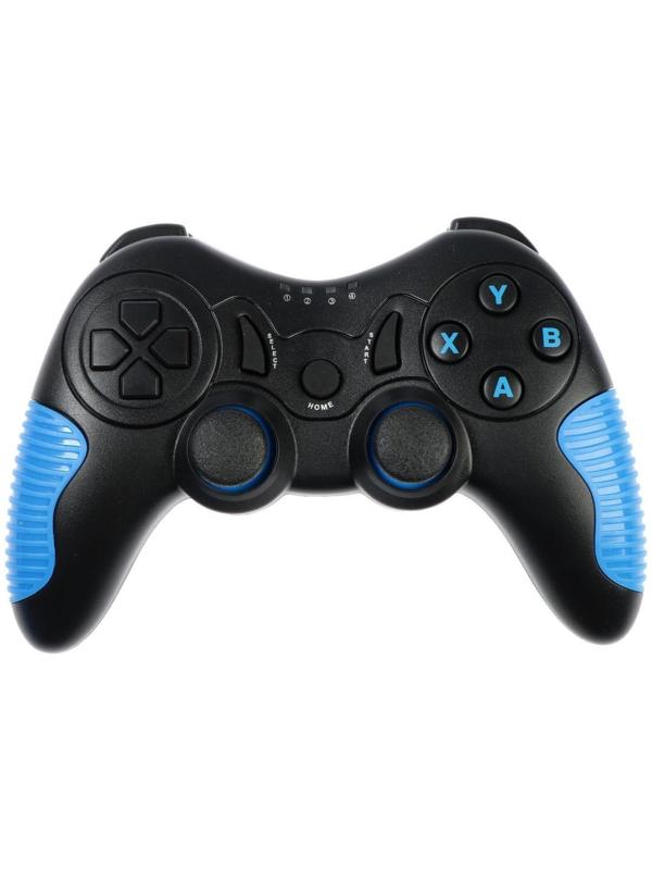 Геймпад Ritmix GP-033BTH, Bluetooth, для PC/iOS/Android, 350 мАч, черно-синий