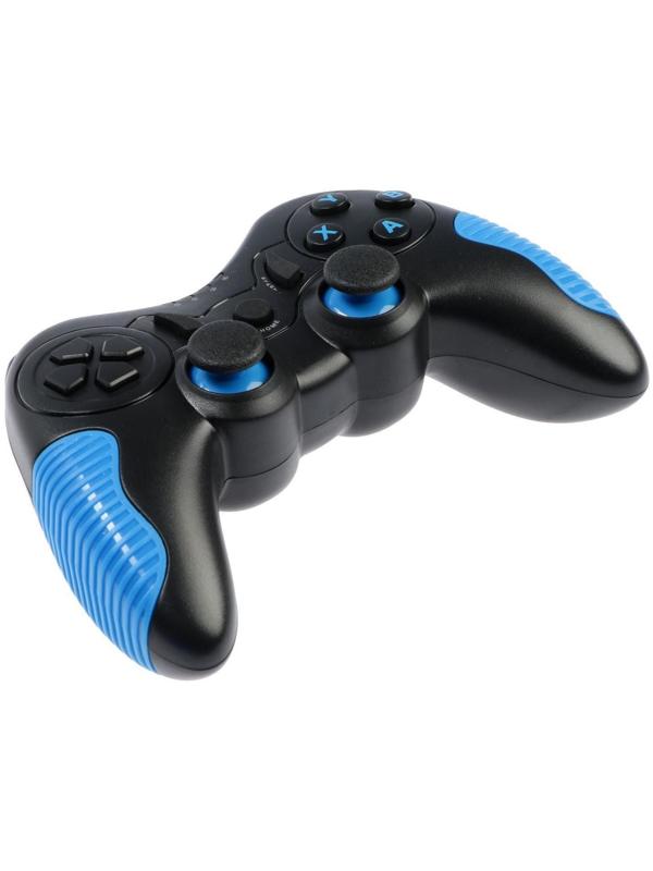 Геймпад Ritmix GP-033BTH, Bluetooth, для PC/iOS/Android, 350 мАч, черно-синий