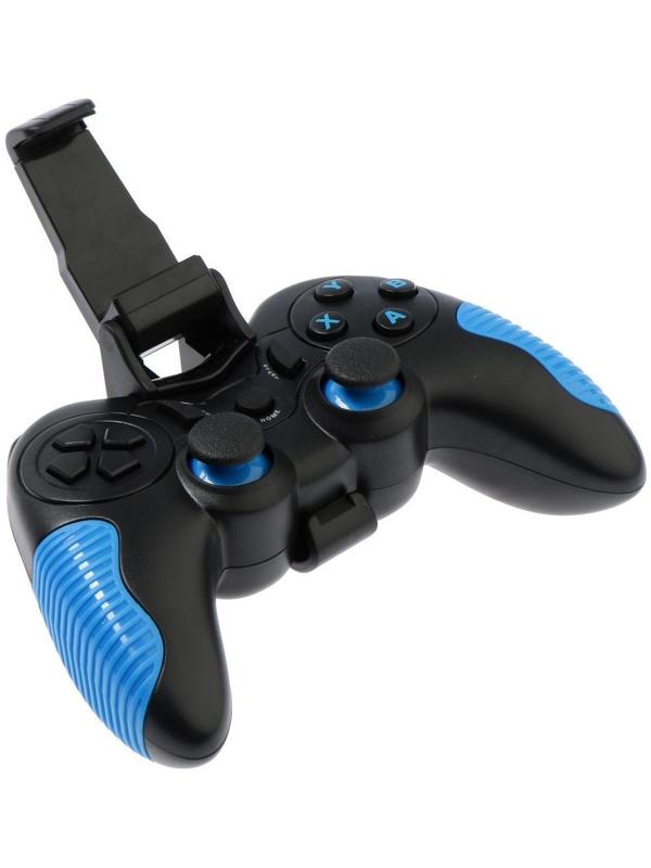 Геймпад Ritmix GP-033BTH, Bluetooth, для PC/iOS/Android, 350 мАч, черно-синий