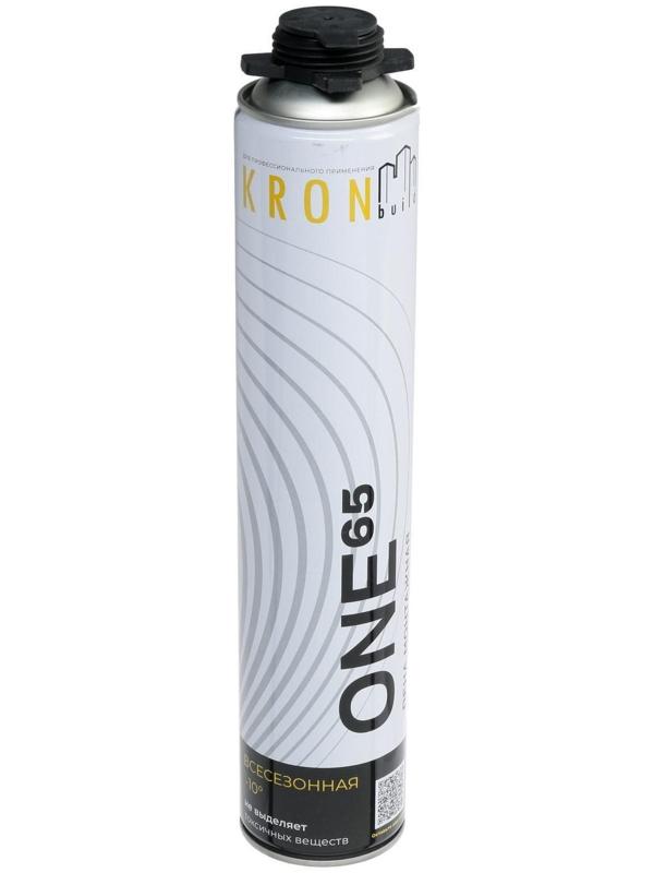 Пена монтажная KRONbuild ONE 65, всесезонная, 850 мл