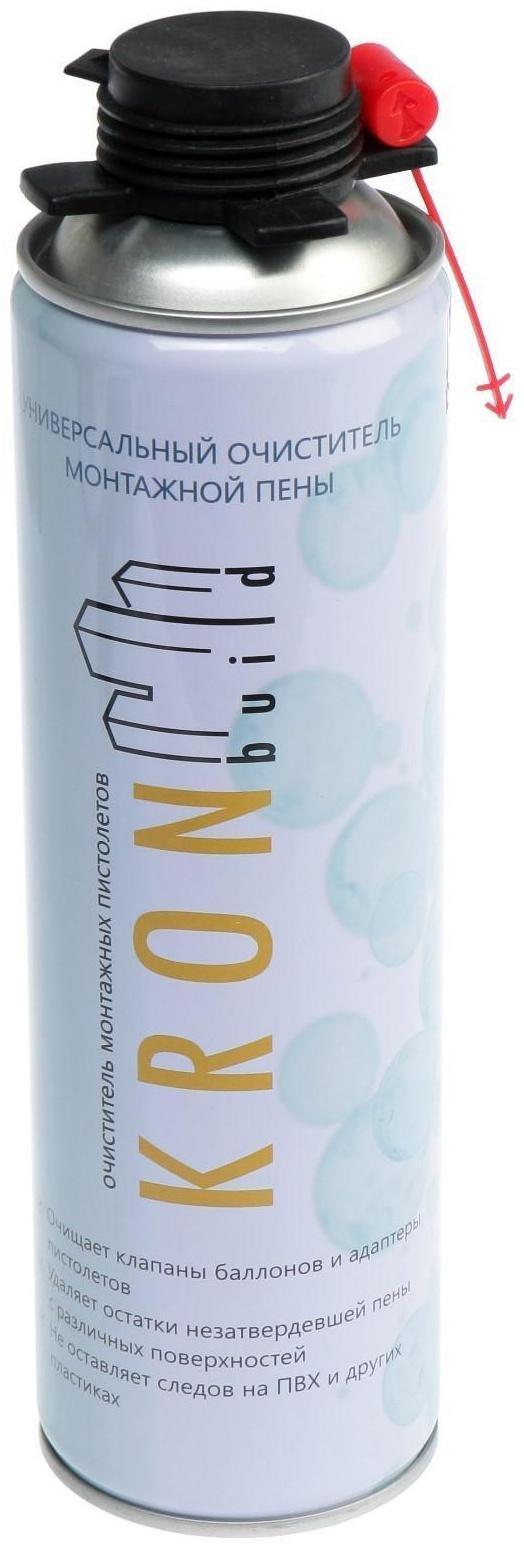 Очиститель монтажной пены KRONbuild, 350 мл